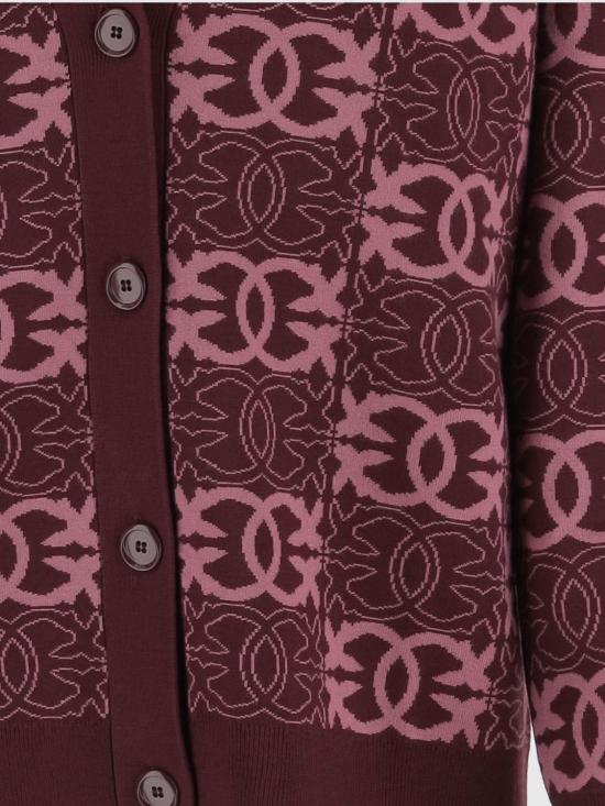 25FW 핑코 가디건 106042A2YD RW2 Red - PINKO