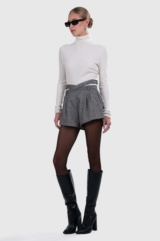  파렌테지 숏팬츠 로렛 반바지 그레이