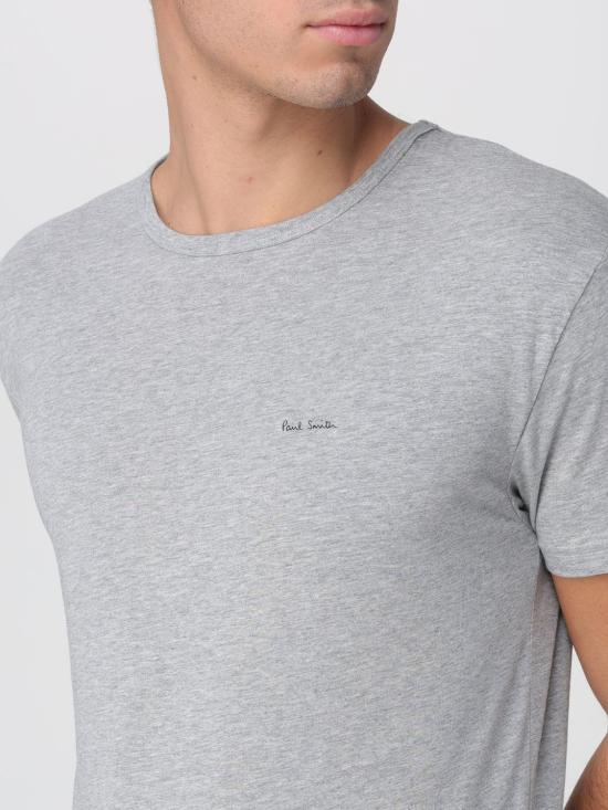 25FW 폴 스미스 반팔 티셔츠 M1A389M3PK 70 Grey - PAUL SMITH