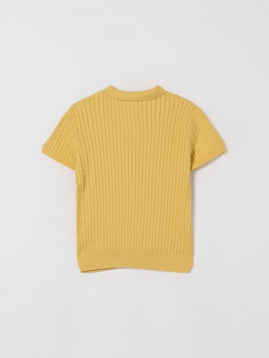 25FW [키즈] 폴로 랄프로렌 폴로 셔츠 313935002 006 Yellow - POLO RALPH LAUREN