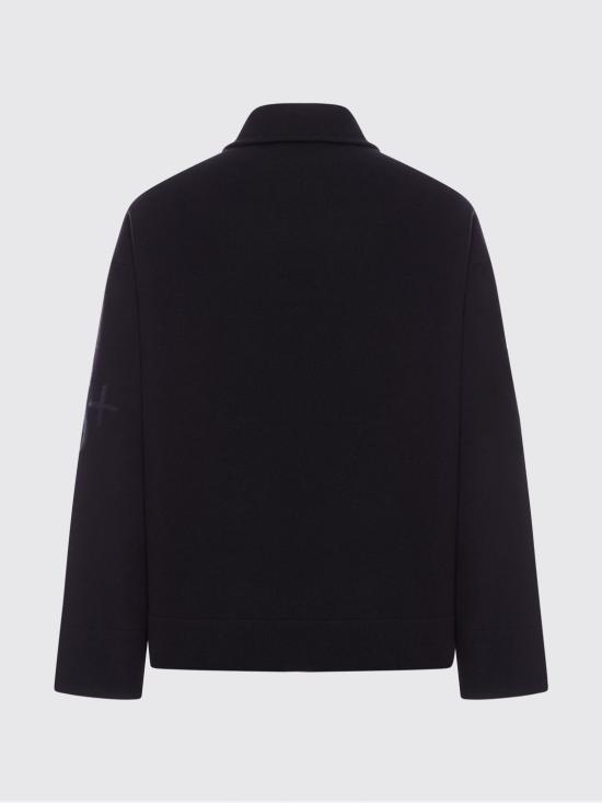 25FW 질샌더 코트 J47BN0170J40020 001 Black - JIL SANDER