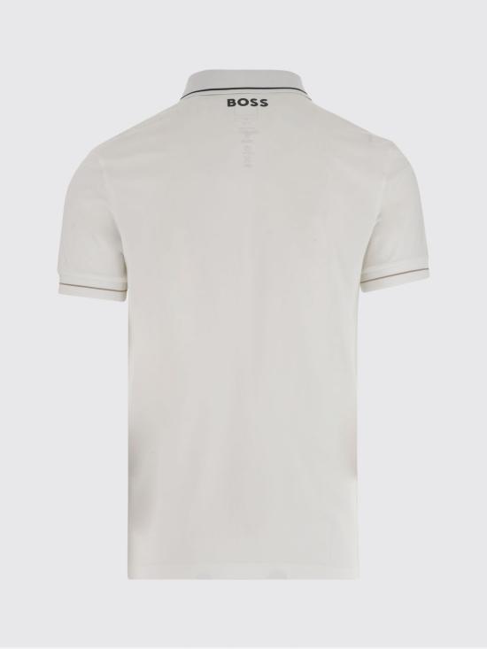 25FW 보스 폴로 티셔츠 50506203 104 White - BOSS