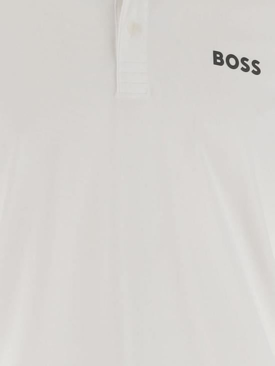 25FW 보스 폴로 티셔츠 50506203 104 White - BOSS