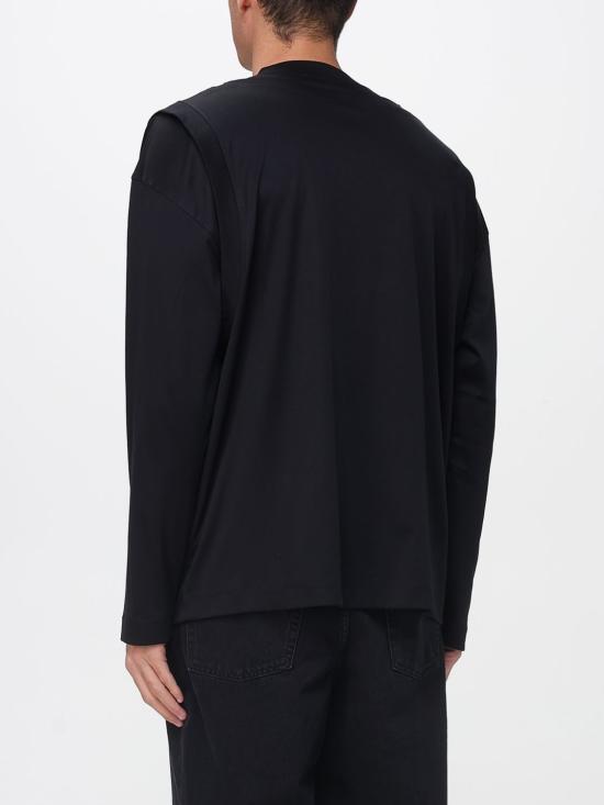 25FW 에뛰드스튜디오 반팔 티셔츠 H25MMTSH185 99 Black - ETUDES