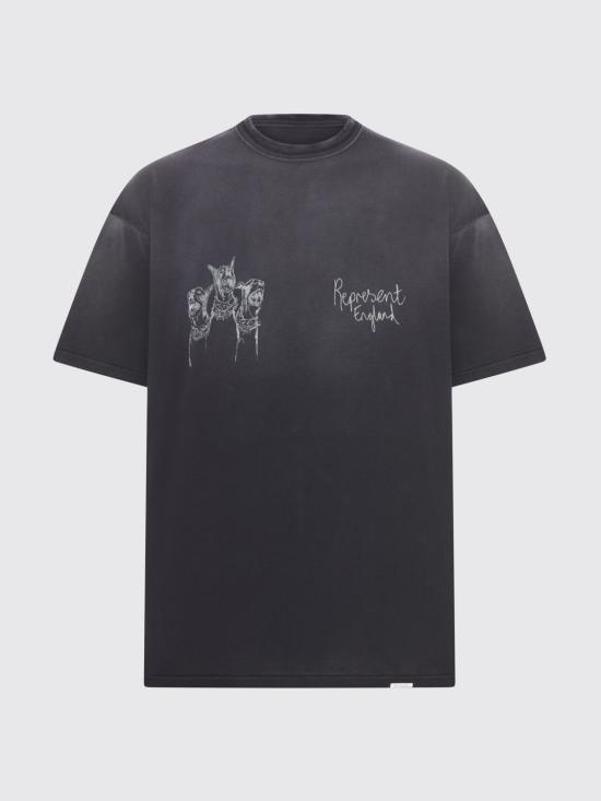 25FW 리프레젠트 반팔 티셔츠 MLM100383 72 White