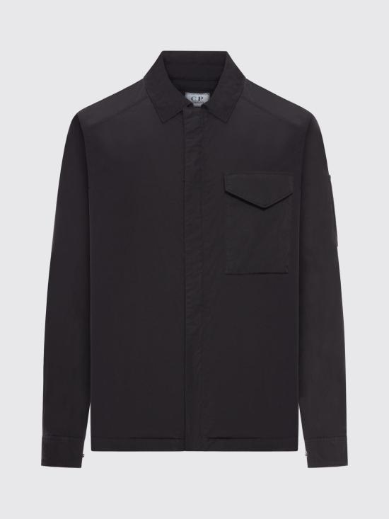 25FW 씨피 컴퍼니 크롬 R 렌즈 오버셔츠 19CMOS089A005904G 999 Black