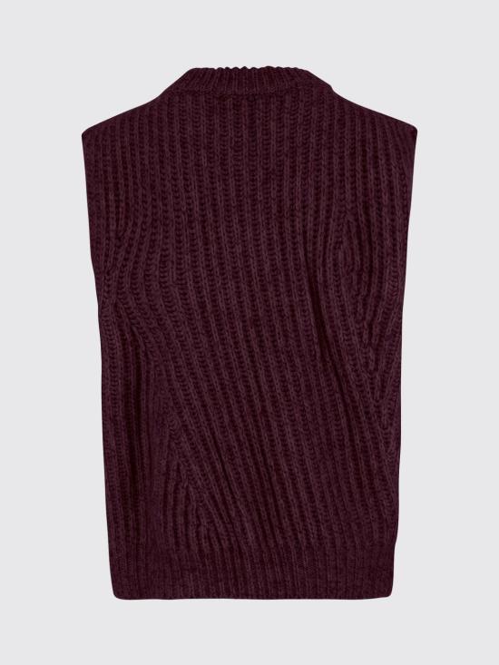 25FW 사 수 파이 베스트 W25663 0550 Burgundy - SA SU PHI