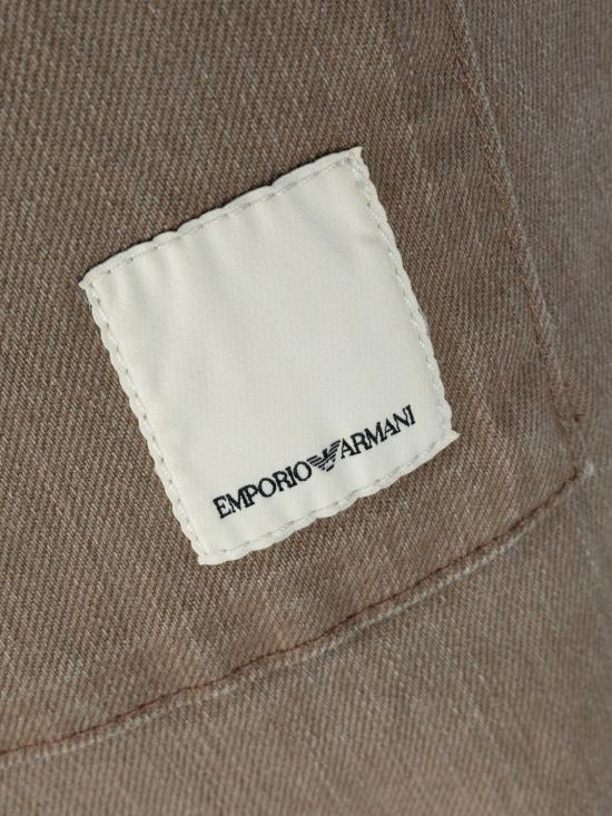 25FW 엠포리오 아르마니 데님 팬츠 EM001229AF13012 U6192 Brown - EMPORIO ARMANI