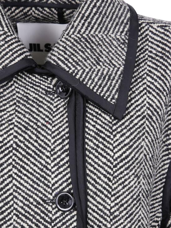 25FW 질샌더 코트 J02BN0229J40261 092 Black - JIL SANDER