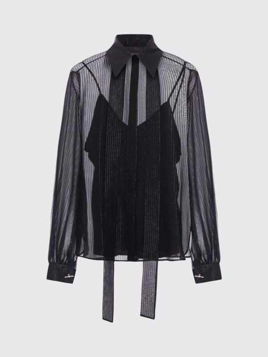 25FW 막스마라 셔츠 2521266014600 003 Black - MAX MARA