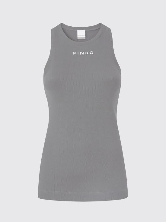 25FW 핑코 반팔 티셔츠 100822A2RC I42 Grey