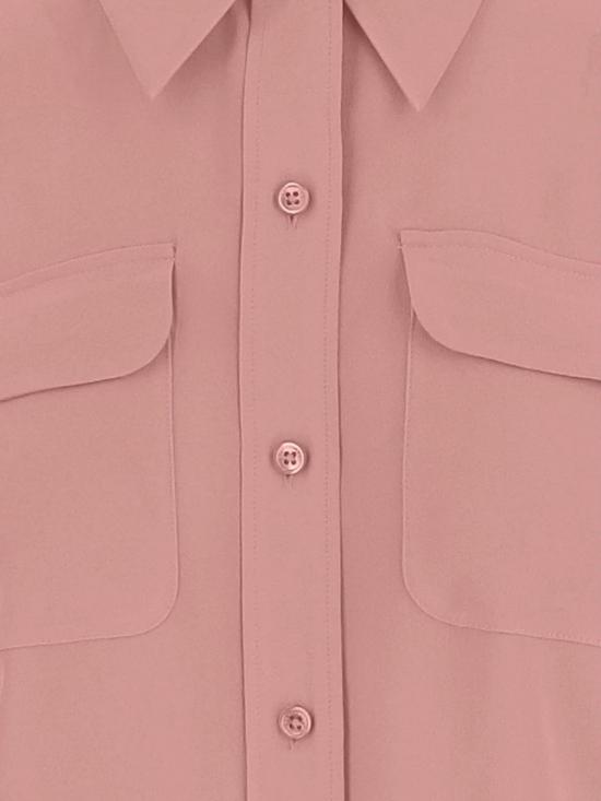 25FW 이큅먼트 셔츠 Q23E231 FLAMINGO PINK Baby Pink - EQUIPMENT