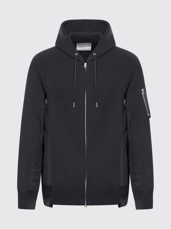 25FW 사카이 자켓 SCM219 002 Black