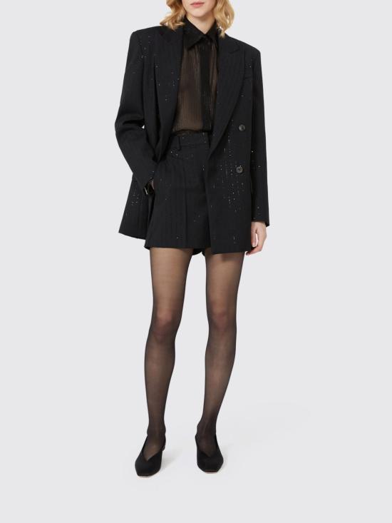 25FW 막스마라 숏팬츠 2521146014600 001 Black - MAX MARA