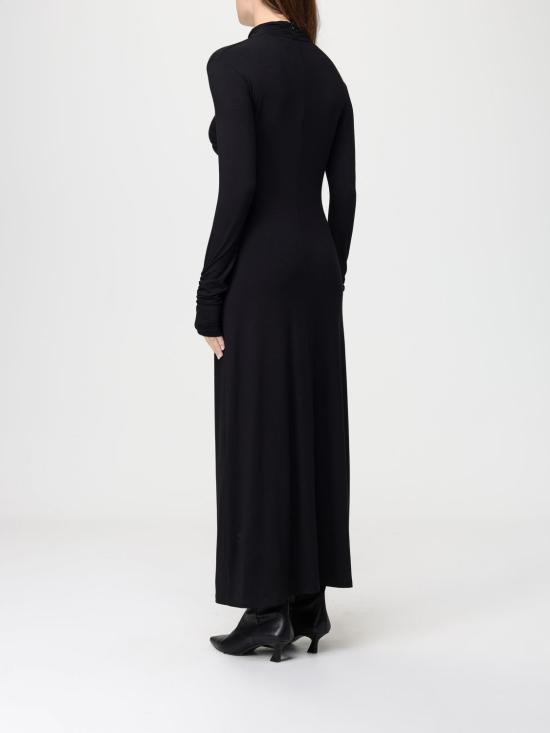 25FW 시모나 코르셀리니 롱 원피스 A25CPAB00601 V0003 Black - SIMONA CORSELLINI