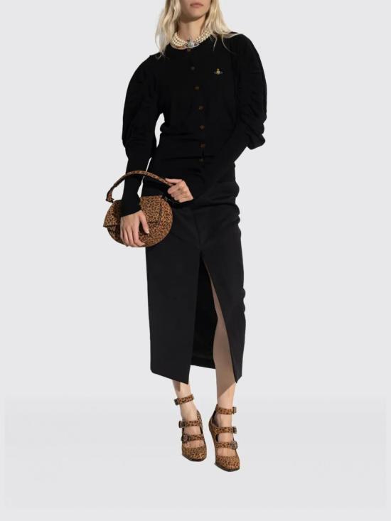 25FW 비비안웨스트우드 스웨터 1803005BY0006 N403 Black - VIVIENNE WESTWOOD