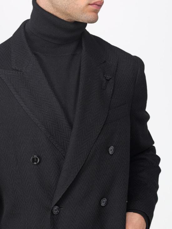 25FW 라르디니 수트 자켓 CNLKJ6E17AAJ65042 999 Black - LARDINI