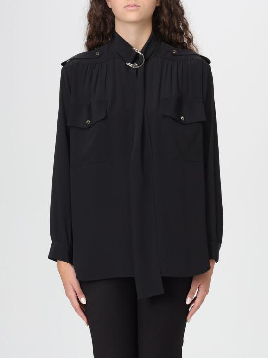 25FW 시모나 코르셀리니 긴팔 티셔츠 A25CPCA01701 V0003 Black