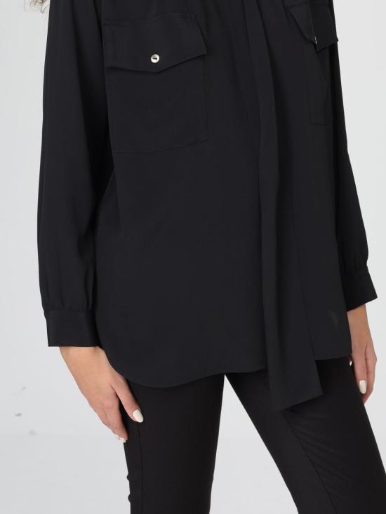 25FW 시모나 코르셀리니 긴팔 티셔츠 A25CPCA01701 V0003 Black - SIMONA CORSELLINI