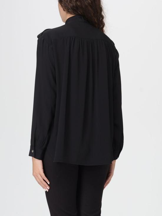 25FW 시모나 코르셀리니 긴팔 티셔츠 A25CPCA01701 V0003 Black - SIMONA CORSELLINI