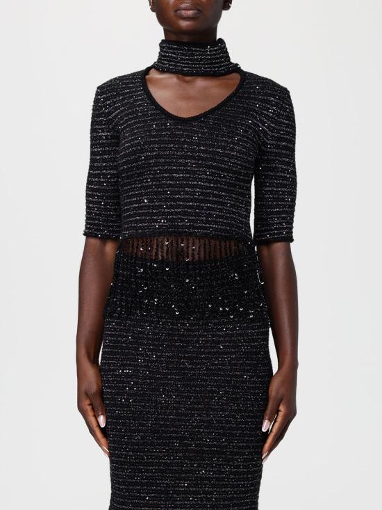 25FW 시모나 코르셀리니 터틀넥 A25CEMGO5001 V0000 Black