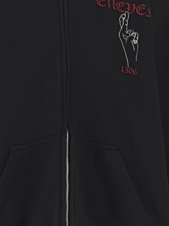 25FW 웰던 긴팔 티셔츠 WDTJ324875U BK Black - WE11DONE