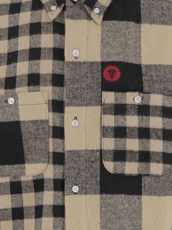 25FW 아이스크림 셔츠 IC25323 BLACKCHECK Red - ICECREAM