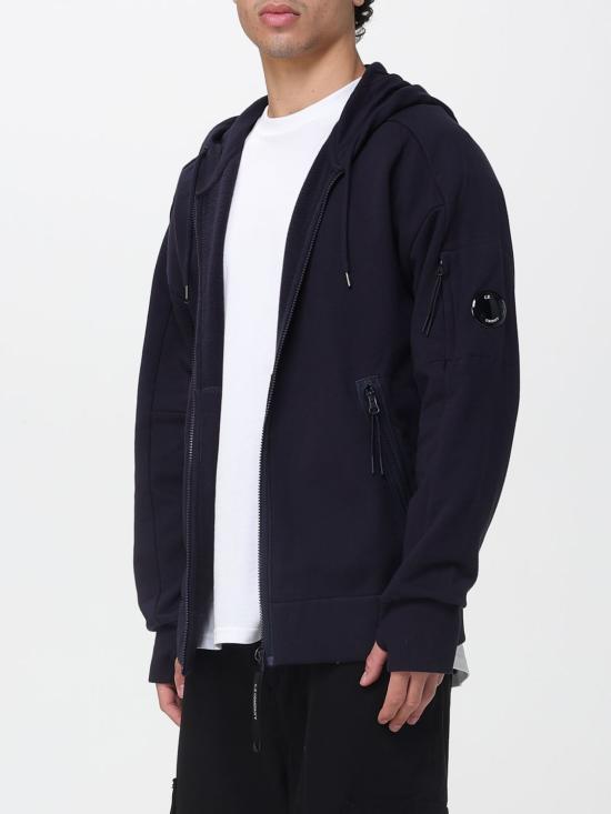 25FW 씨피 컴퍼니 긴팔 티셔츠 RCCMSS716A005086W 888 Blue - C.P. COMPANY