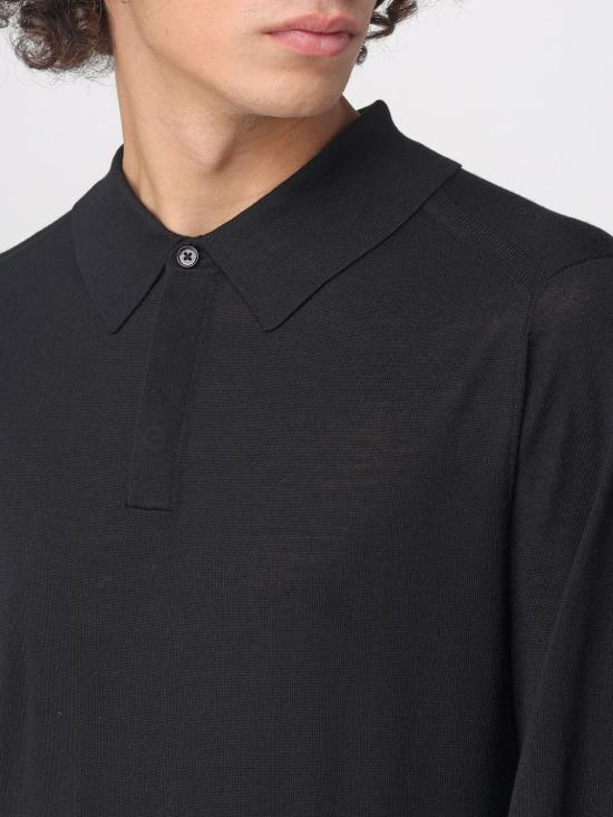 25FW 폴 스미스 폴로 티셔츠 M1R241ZP02093 79 Black - PAUL SMITH