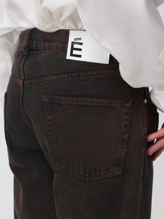 25FW 에뛰드스튜디오 스트레이트 팬츠 H25MMTRO571 70 Brown - ETUDES