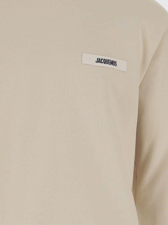 25FW 자크뮈스 긴팔 티셔츠 SSM00206AJ00126 150 Beige - JACQUEMUS