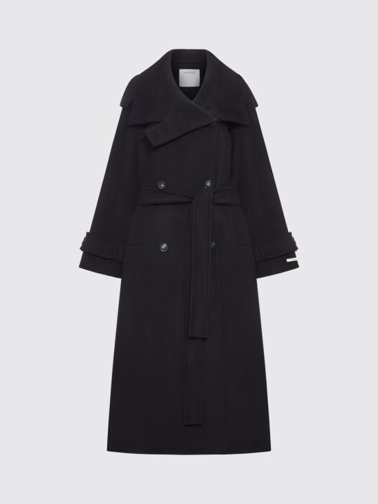 25FW 스포트막스 코트 2522016023600 013 Black