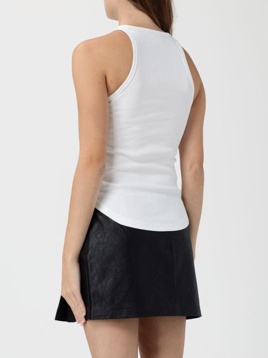 25FW 쿠레쥬 민소매 티셔츠 325JDE142JS0194 0001 White - COURREGES