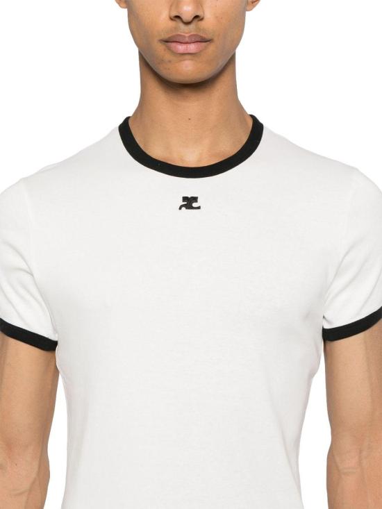 26SS 쿠레쥬 반팔 티셔츠 VESJTS020JS00700098 WHITE - COURREGES