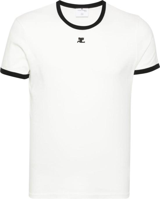 26SS 쿠레쥬 반팔 티셔츠 VESJTS020JS00700098 WHITE