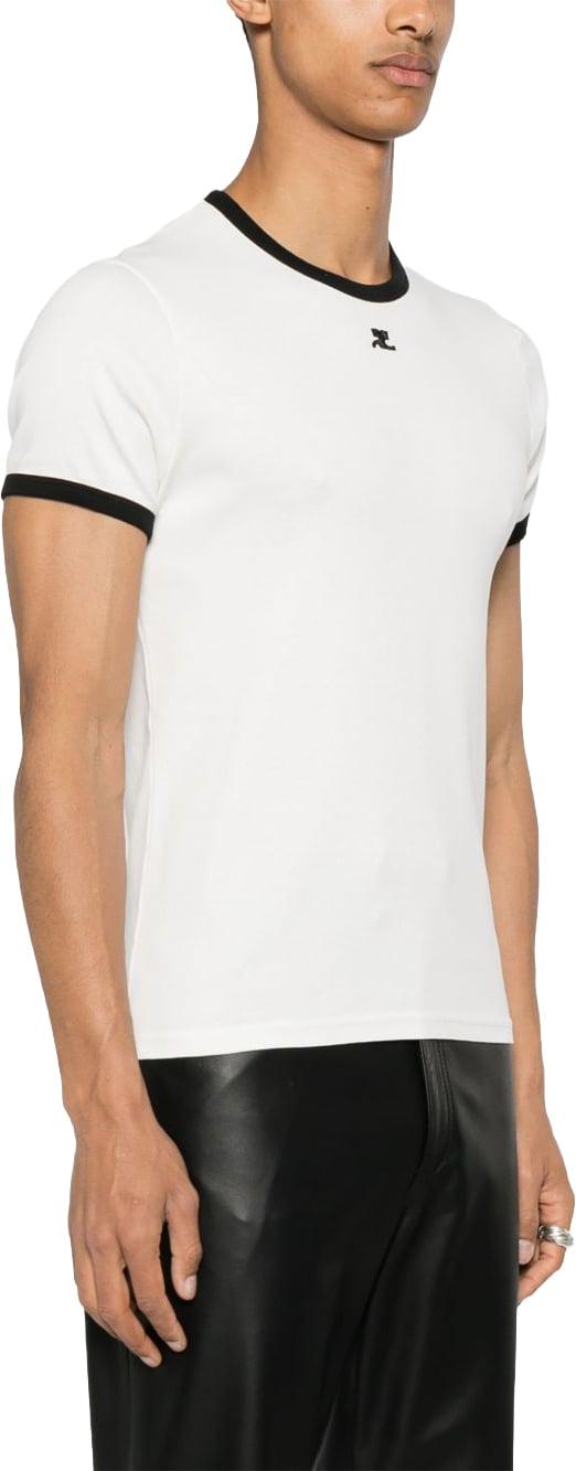 26SS 쿠레쥬 반팔 티셔츠 VESJTS020JS00700098 WHITE - COURREGES