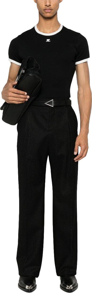 26SS 쿠레쥬 반팔 티셔츠 VESJTS020JS00709901 BLACK - COURREGES