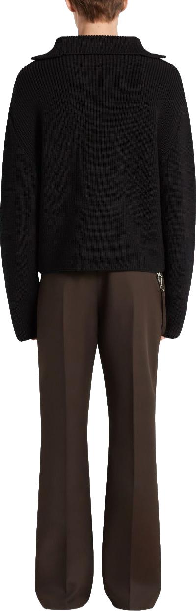25FW 쿠레쥬 니트 베스트 325MPU243FI00369999 BLACK - COURREGES