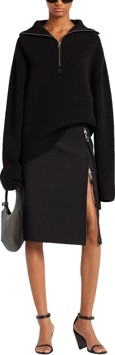 25FW 쿠레쥬 베스트 325MPU243FI00369999 BLACK - COURREGES