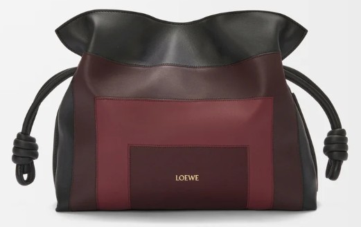 25FW 로에베 크로스백 A411FC1XDD 1101 BLACKBURGUNDY