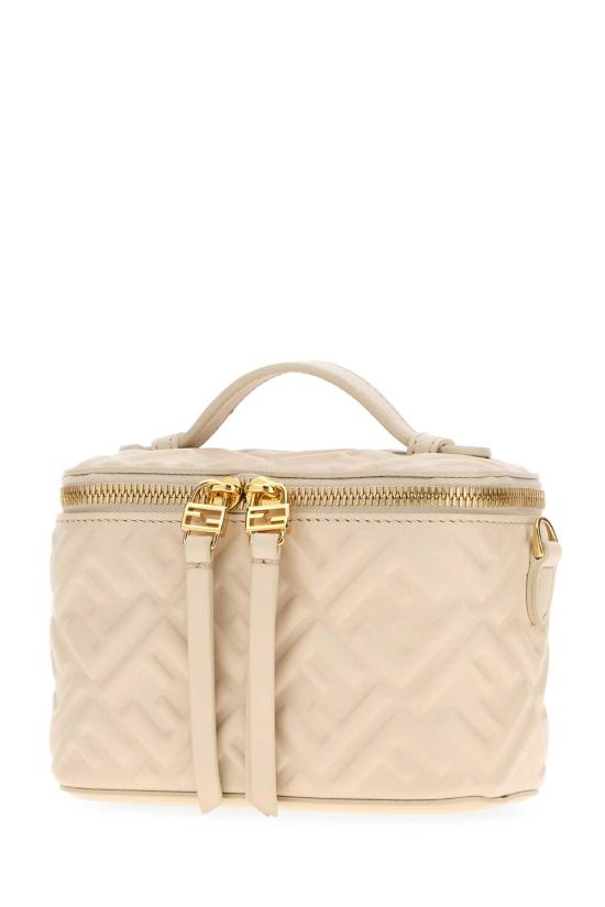 25FW 펜디 배니티 FF 모티프 나파 레더 미니백 8BS108AAJD F0VWM CAMOROSOF - FENDI