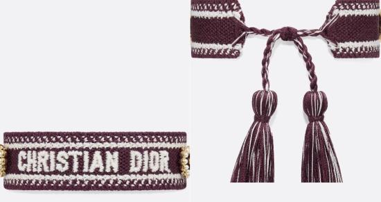 25FW 디올 팔찌 B3100WOMVE 42R GOLDBORDEA