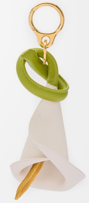 25FW 로에베 키링 C621232XNQ 4102 GREENWHITE