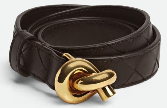 25FW 보테가베네타 벨트 837003V4R43 2190 FONDANTMBRASS