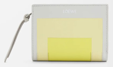 25FW 로에베 클러치/파우치 C643NCWX10 0144 PALEGREYLIGHTCITRINE