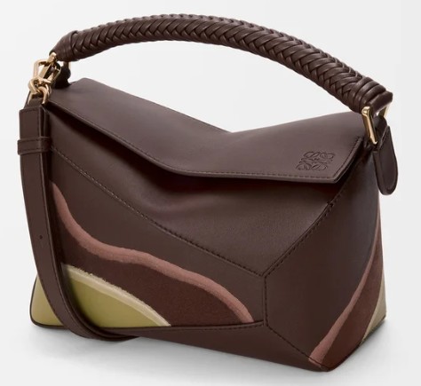 25FW 로에베 토트백 A510P60XB0 0017 CHOCOLATELIGHTMOSS