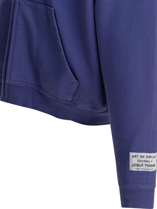 25FW 갤러리 디파트먼트 후드 티셔츠 FZ50047WASHEDVIOLET WASHED VIOLET DOM - GALLERY DEPT