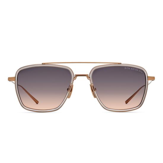 26SS 디타 선글라스 ARTOA 57X ROSE GOLD CRYSTAL CLEAR