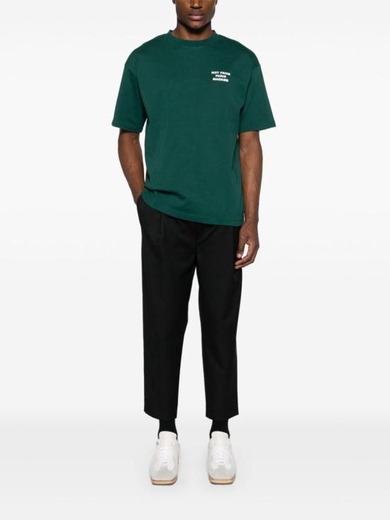 26SS 드롤드무슈 반팔 티셔츠 PERM TS203 CO002DGN - DROLE DE MONSIEUR