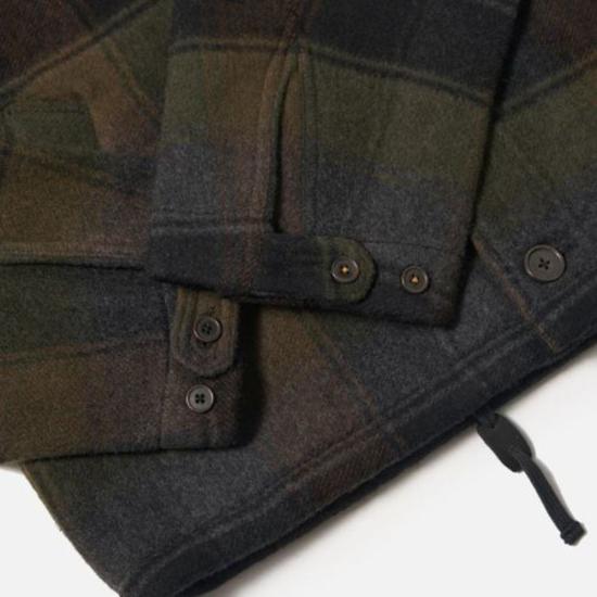  유니버셜웍스 코트 유니버설 웍스 베를린 울 체크 웨이페어러 재킷 브라운 - UNIVERSAL WORKS